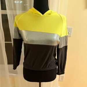 Revolution Yellow and Silver Hoodie